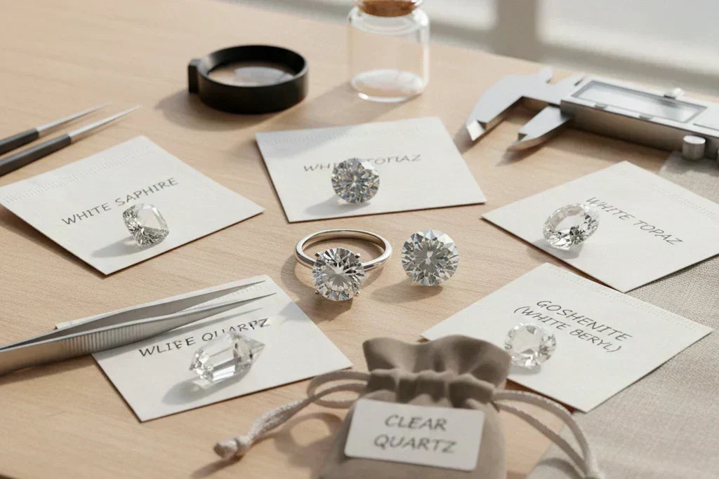 5 Clear Gemstones that Closely Resemble Diamonds