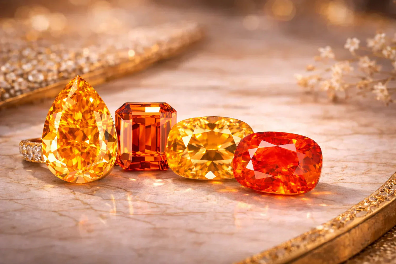 5 Fascinating and Rare Orange Gemstones