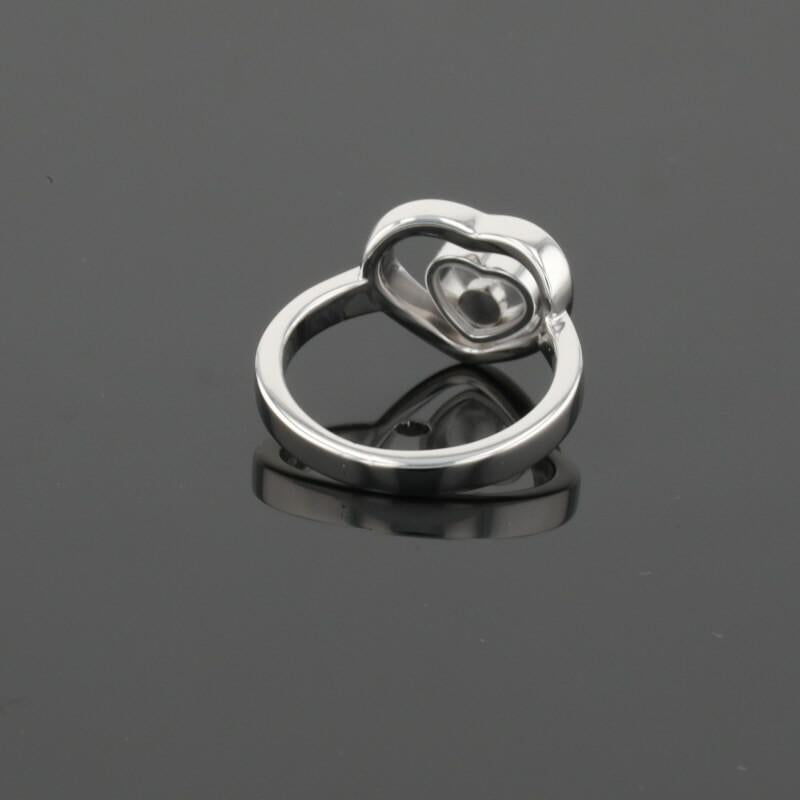 Chopard Happy Heart Diamonds 18K White Gold Ring