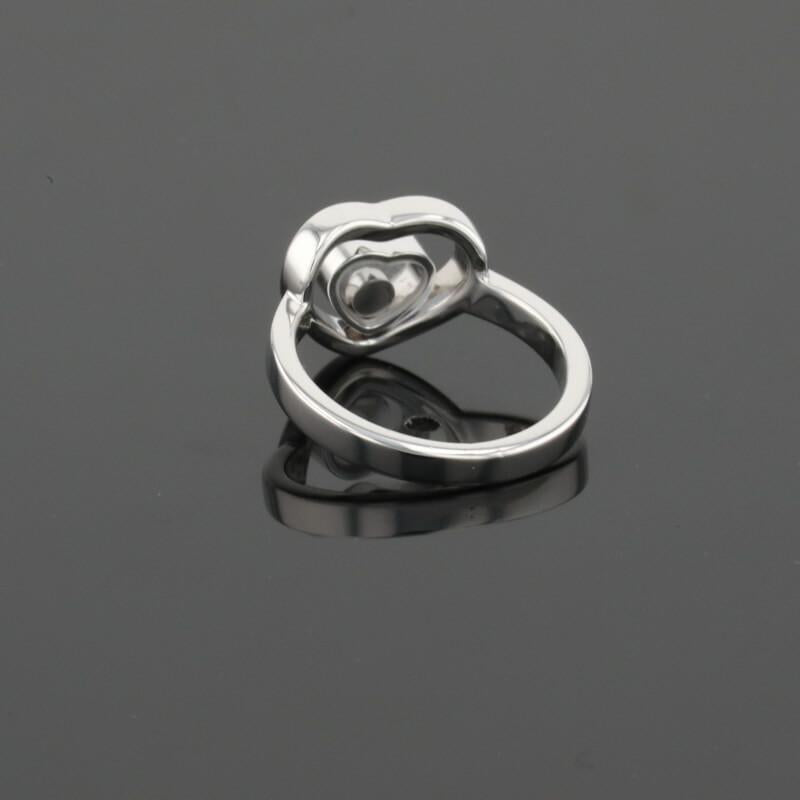 Chopard Happy Heart Diamonds 18K White Gold Ring