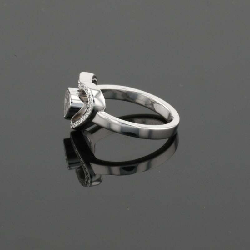 Chopard Happy Heart Diamonds 18K White Gold Ring