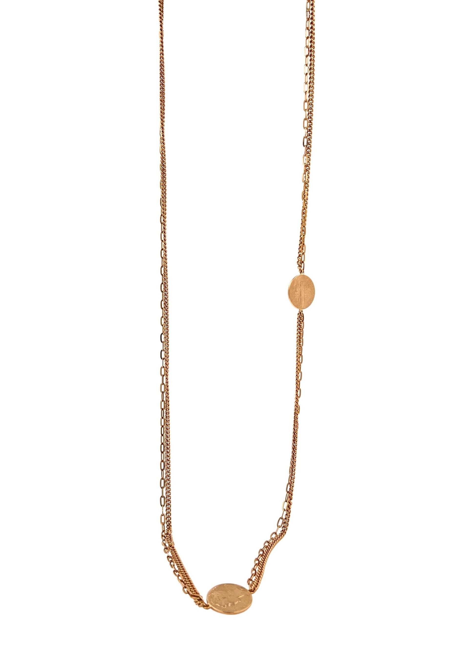 American USA Vintage Dollar Genuine Coin Rose Gold Vermeil Sterling Silver Doubl