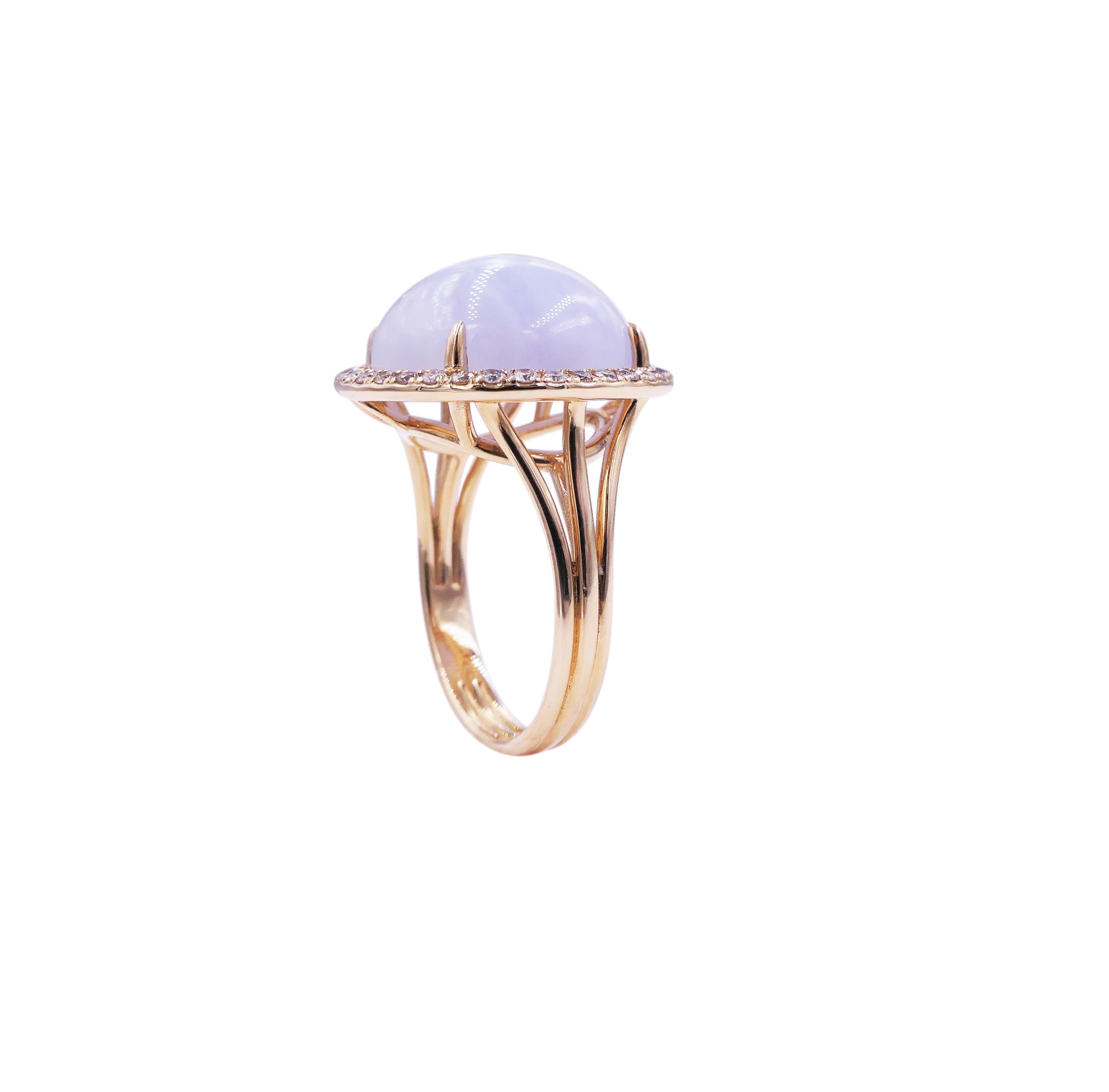 Blue Chalcedony Sky - Ring