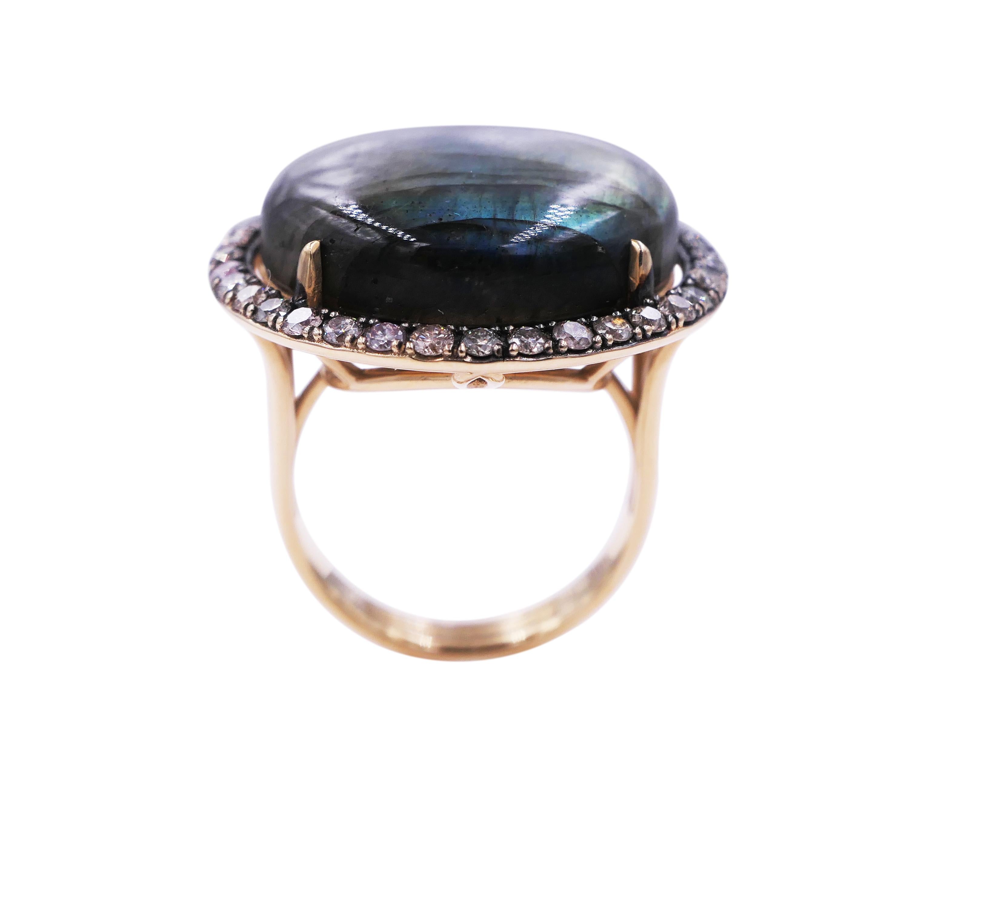 Labradorite Dark Sky - Ring