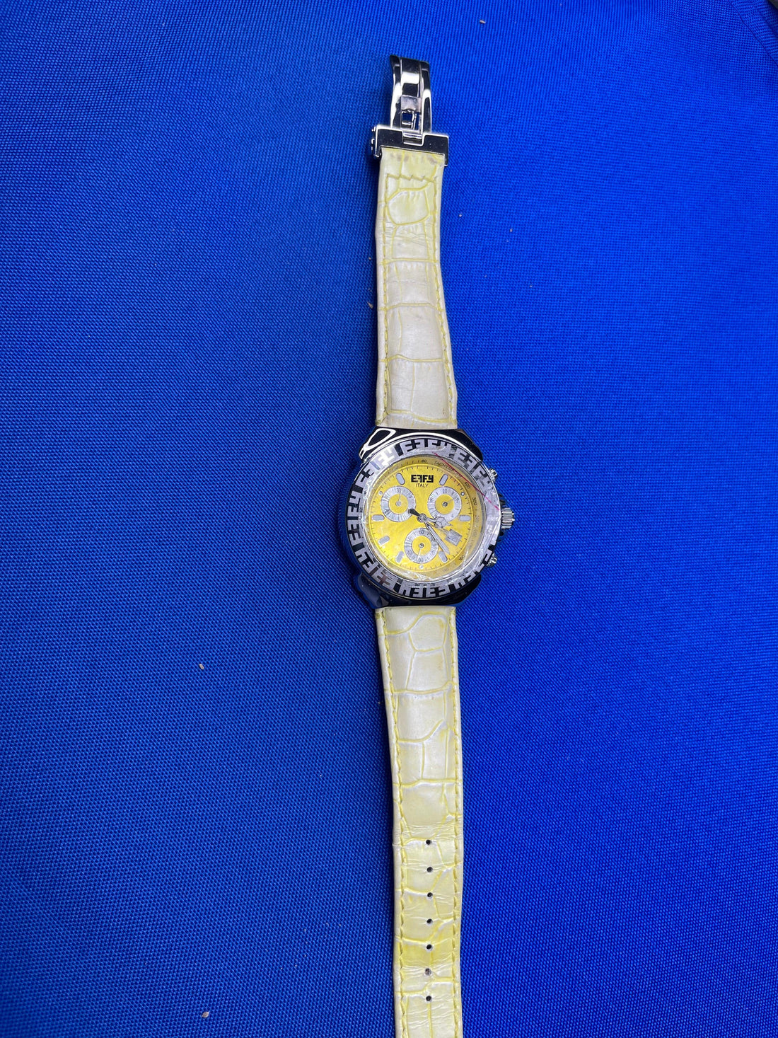 Luxury Swiss Quartz Exotic Leather Band Watch