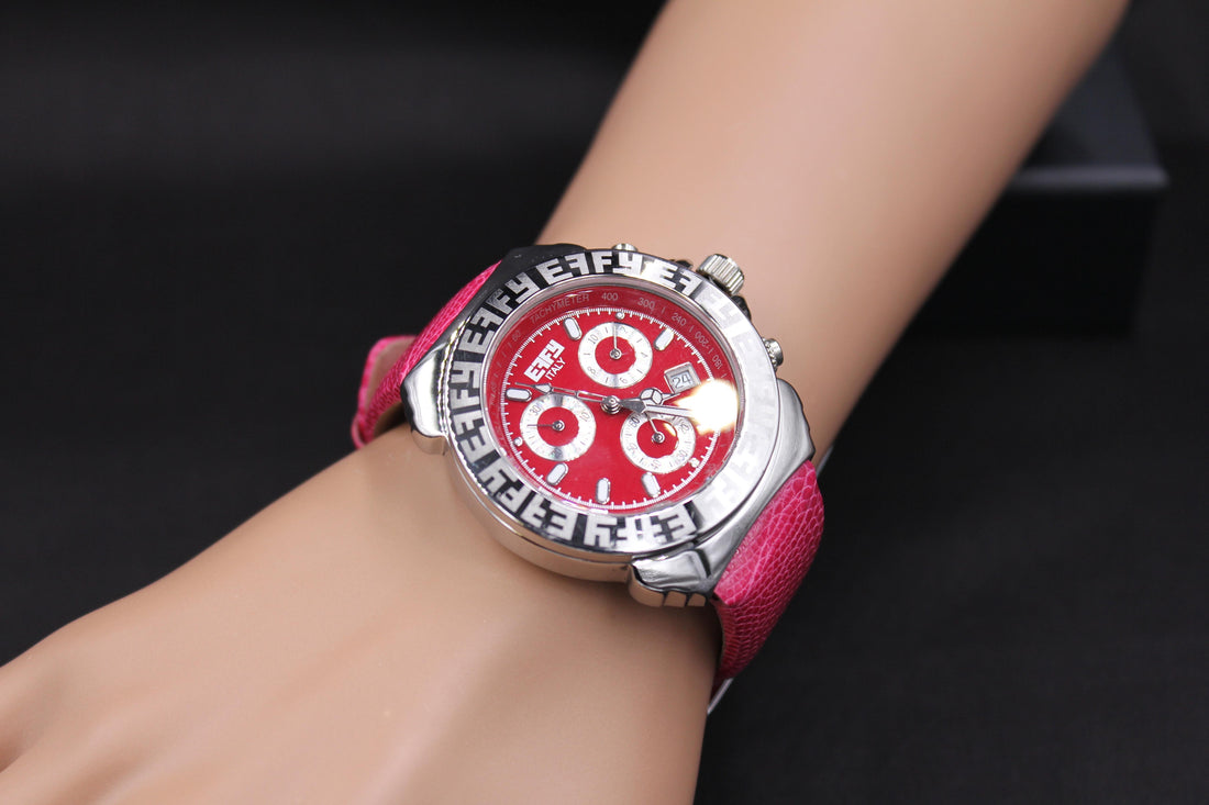 Luxury Swiss Quartz Exotic Leather Band Watch