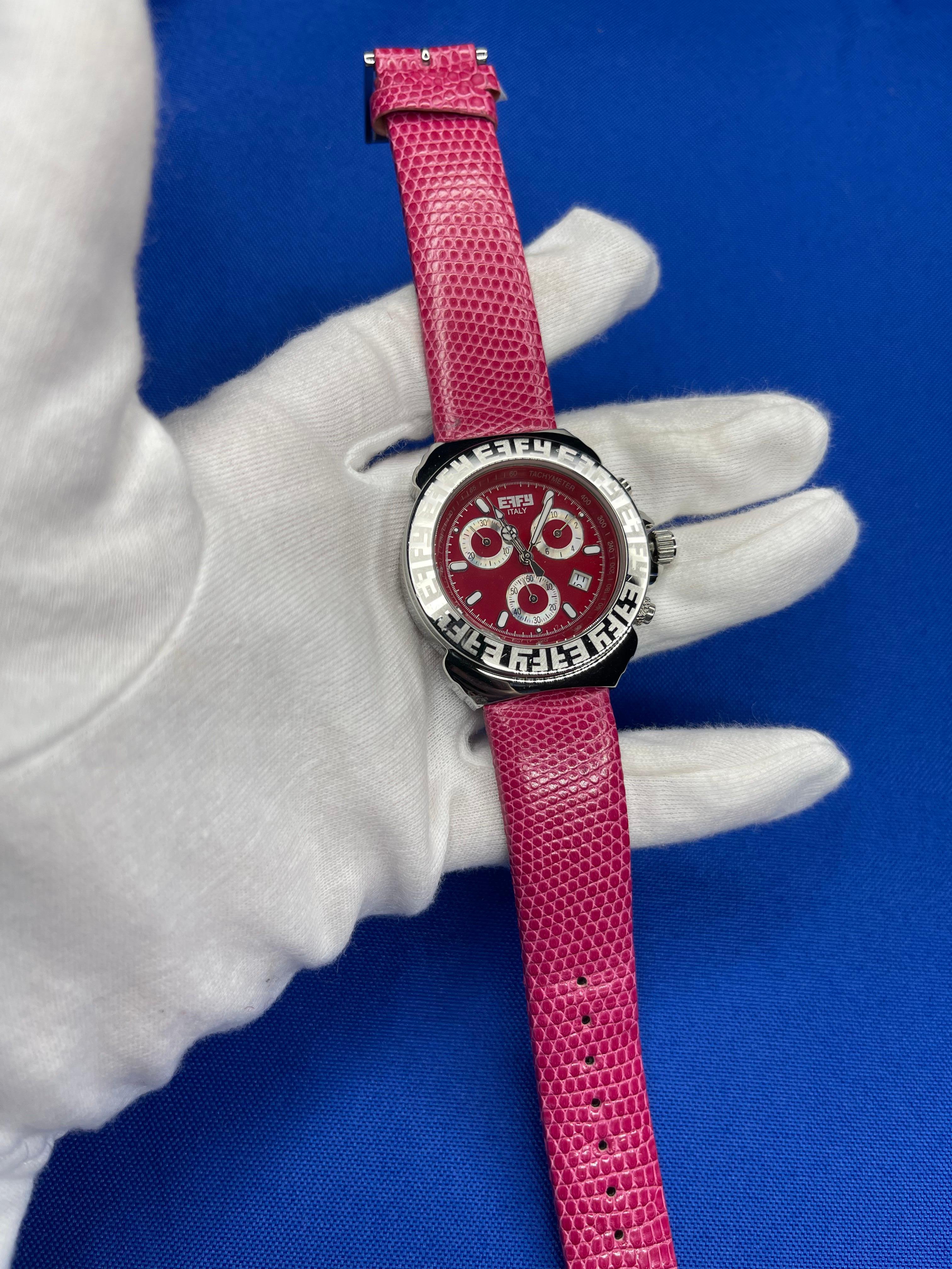 Luxury Swiss Quartz Exotic Leather Band Watch