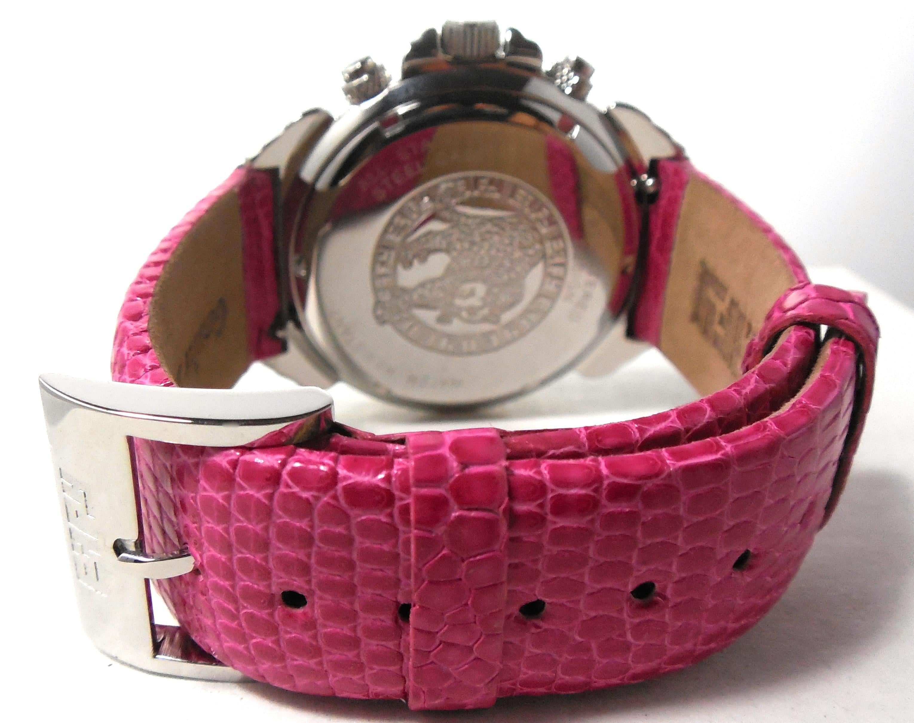 Luxury Swiss Quartz Exotic Leather Band Watch