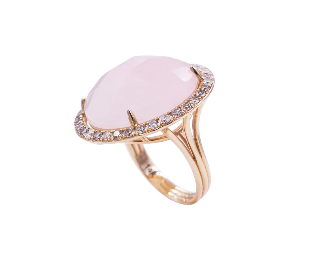 Rose Quartz - Ring