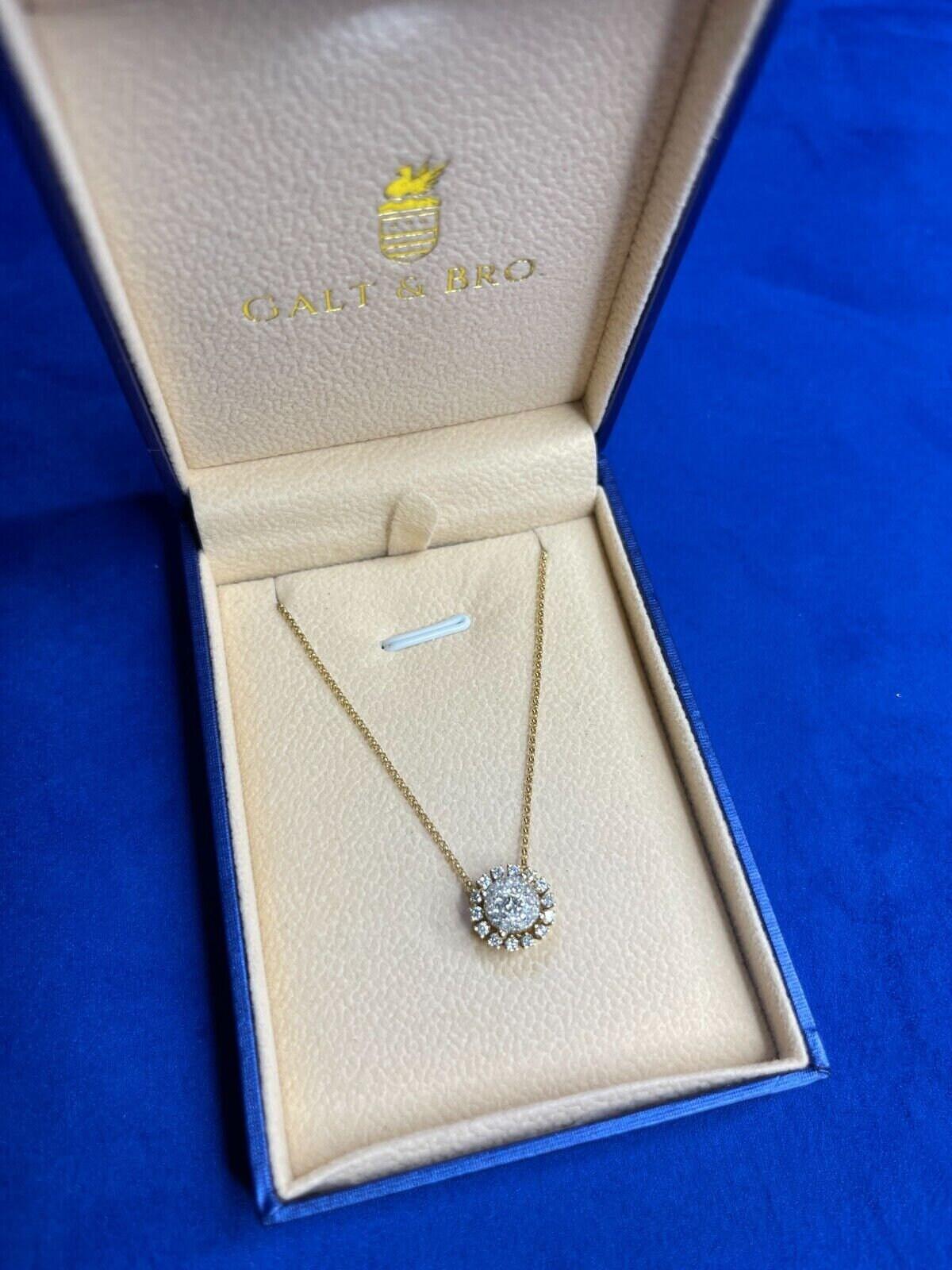 Round Shape Brilliant Cut Sunflower Flora Sun Ray Illusion Set Halo Set Pave Set