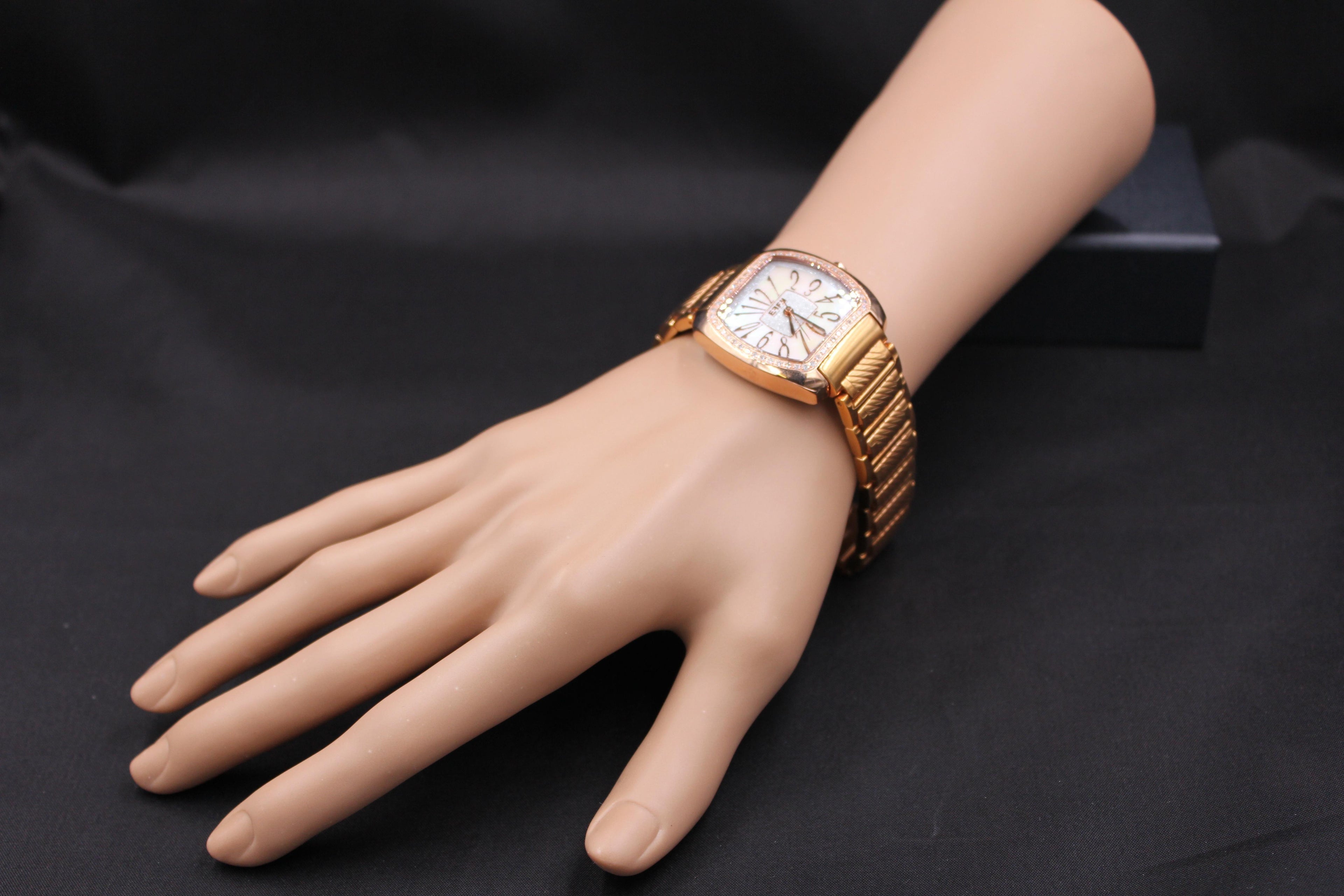 Sapphires & Diamonds Pave Dial Luxury Swiss Quartz Exotic Watch