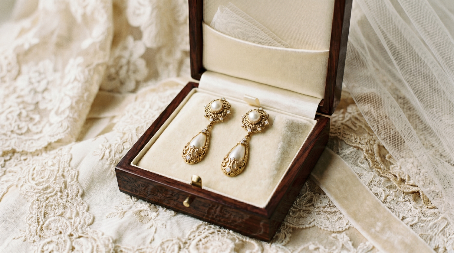 Vintage Inspired Bridal Earrings Ideas to Complete Your Wedding Look