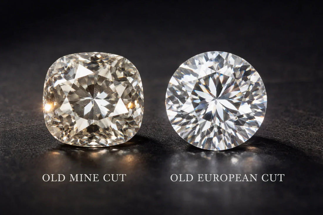 Old Mine Cut vs Old European Cut: Comparing the Styles, Brilliance, and Value