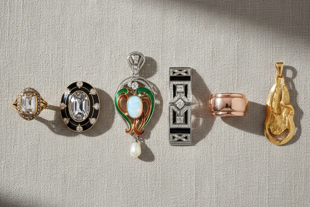 Popular Vintage Jewelry Styles in the Last Three Centuries