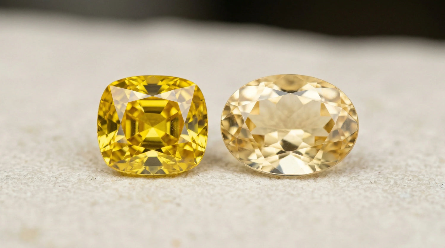 Yellow Gemstones: Yellow Sapphires versus Yellow Topaz