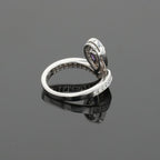 Chaumet Josephine Airette Diamonds & Pear Purple Amethyst 18K White Gold Ring