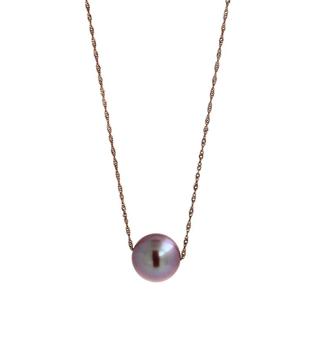 14 Karat Rose Gold Pink Pearl Layer Dainty Classic Beautiful Pearls Timeless Uni