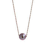 14 Karat Rose Gold Pink Pearl Layer Dainty Classic Beautiful Pearls Timeless Uni