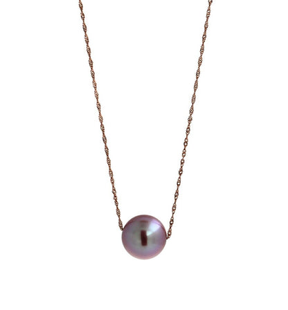 14 Karat Rose Gold Pink Pearl Layer Dainty Classic Beautiful Pearls Timeless Uni