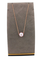 14 Karat Rose Gold Pink Pearl Layer Dainty Classic Beautiful Pearls Timeless Uni