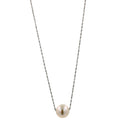 14 Karat White Gold White Pearl Layer Dainty Classic Beautiful Pearls Timeless U