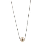 14 Karat White Gold White Pearl Layer Dainty Classic Beautiful Pearls Timeless U