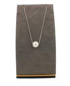 14 Karat White Gold White Pearl Layer Dainty Classic Beautiful Pearls Timeless U