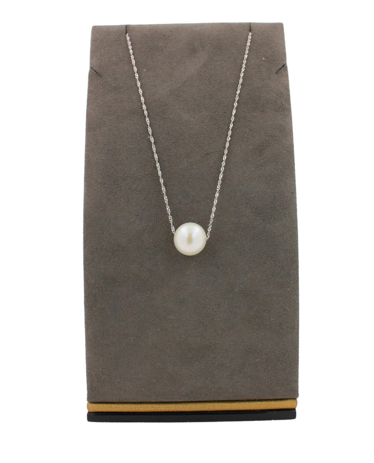 14 karat white gold white pearl layer dainty classic beautiful pearls timeless u