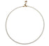 14 Karat Yellow Gold White Akoya Pearl Bead Layer Dainty Classic Beautiful White
