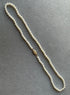 14 Karat Yellow Gold White Akoya Pearl Bead Layer Dainty Classic Beautiful White