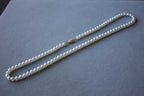 14 Karat Yellow Gold White Akoya Pearl Bead Layer Dainty Classic Beautiful White