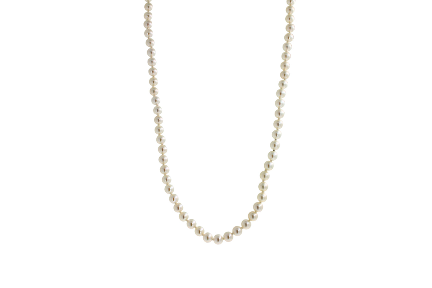 14 karat yellow gold white akoya pearl bead layer dainty classic choker necklace