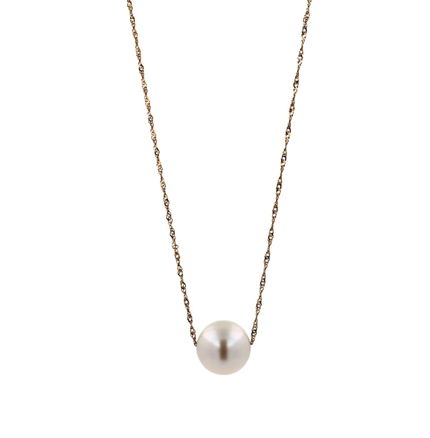 14 karat yellow gold white pearl layer dainty classic beautiful pearls timeless 