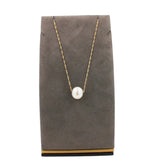 14 Karat Yellow Gold White Pearl Layer Dainty Classic Beautiful Pearls Timeless 