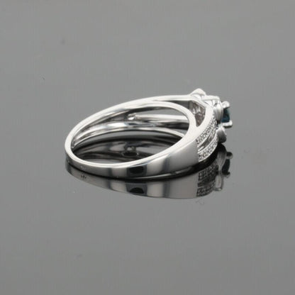 Mauboussin Sex and Love Blue Sapphire &amp; Diamonds &amp; 18K White Gold Ring