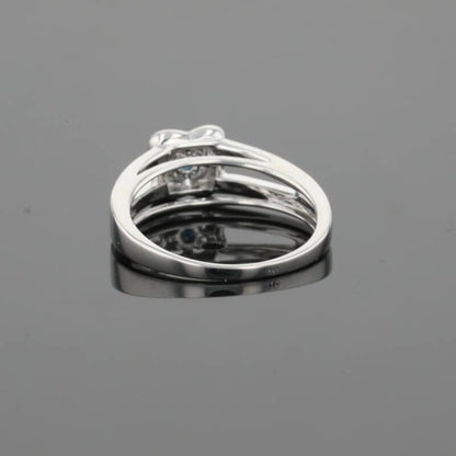 Mauboussin Sex and Love Blue Sapphire &amp; Diamonds &amp; 18K White Gold Ring