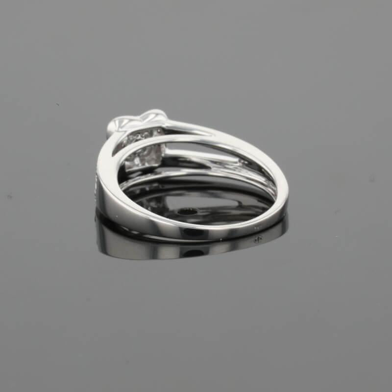 Mauboussin Sex and Love Blue Sapphire &amp; Diamonds &amp; 18K White Gold Ring