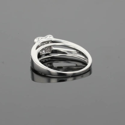 Mauboussin Sex and Love Blue Sapphire &amp; Diamonds &amp; 18K White Gold Ring