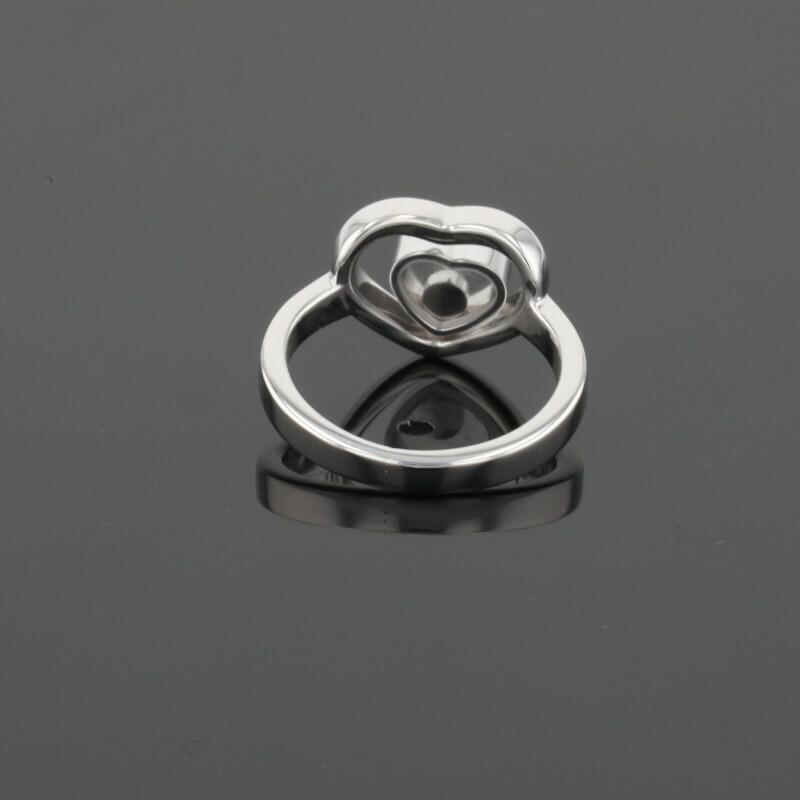 Chopard Happy Heart Diamonds 18K White Gold Ring