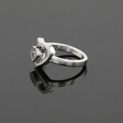 Chopard Happy Heart Diamonds 18K White Gold Ring