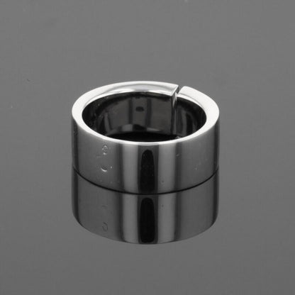 Chaumet Liens Diamonds 18K White Gold Wide Band Ring
