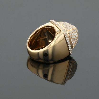 Fred Pain de Sucre Diamonds &amp; 18K Yellow Gold Signet Ring