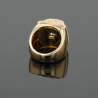 Fred Pain de Sucre Diamonds & 18K Yellow Gold Signet Ring