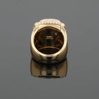 Fred Pain de Sucre Diamonds & 18K Yellow Gold Signet Ring