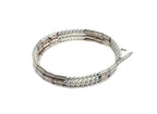 18 Karat White Gold White Silver Akoya Pearl Bead Layer Beautiful Pearls Timeles