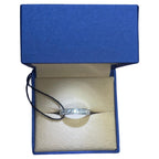 1 Cts Diamond Pave Eternity Wedding Age мерейтойлық сақинасы ақ алтыннан жасалған сақина