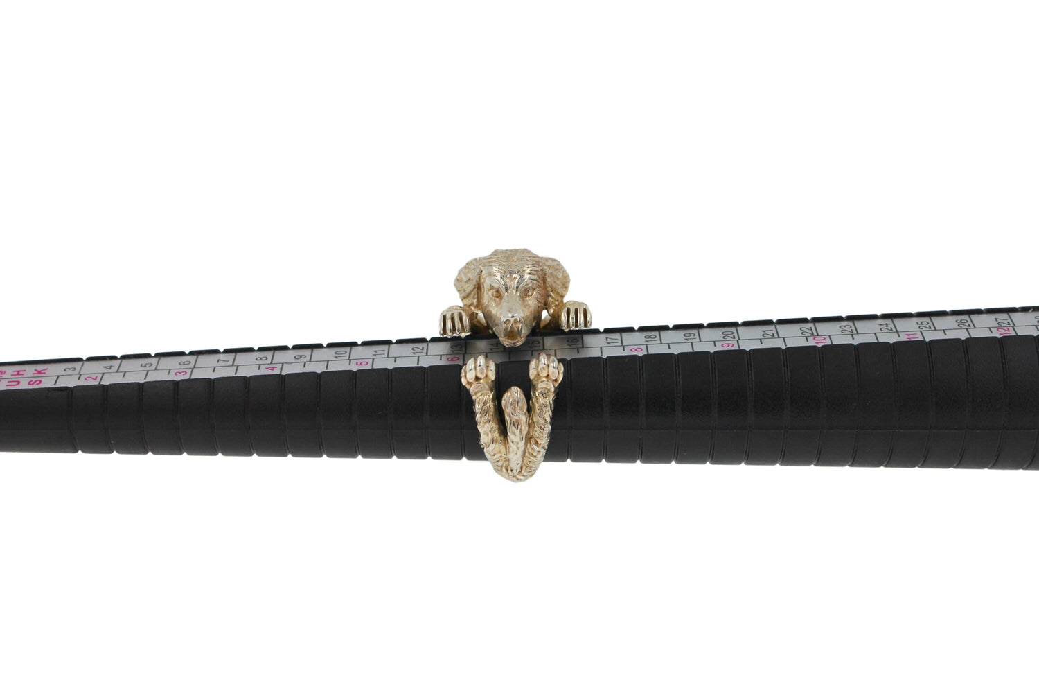 925 Sterling Silver Dog Puppy Animal Cute Labrador Golden Retriever Hug Statemen