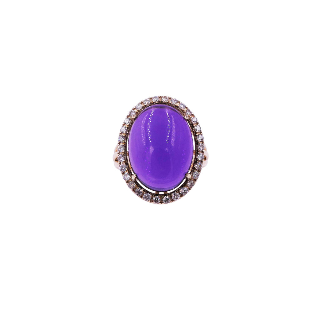 Amethyst Sky- Ring