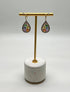 Multicolor Rainbow Sapphires Diamond 14K Yellow Gold Statement Drop Earrings