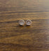 Brilliant Diamonds Cluster Pave-Set 14K Rose Gold Classic Stud Earrings
